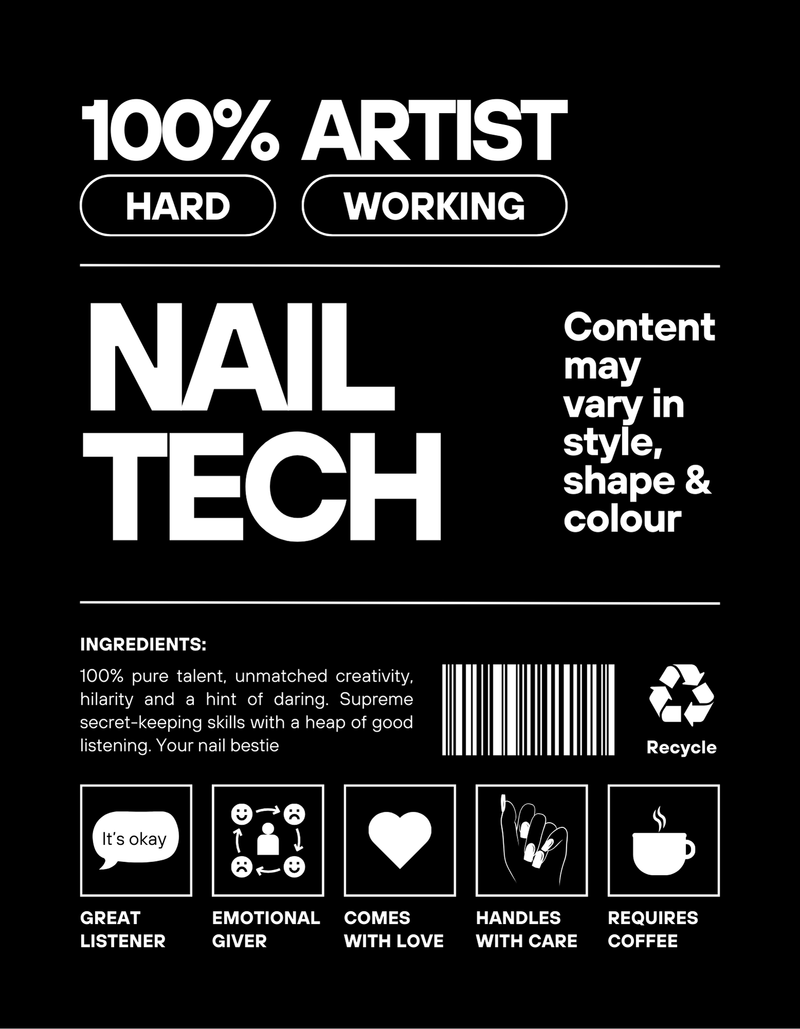 100% Nail Tech T-Shirt