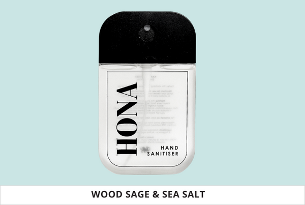 HONA Hand Sanitiser 50ml - Wood Sage & Sea Salt