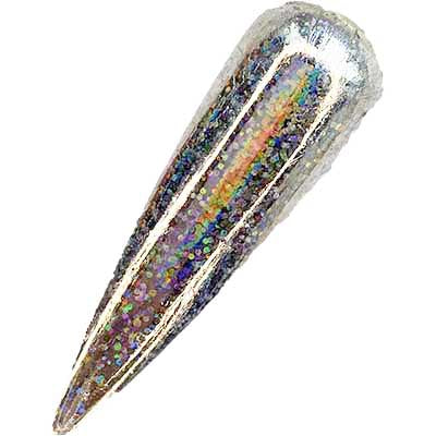 Holographic Silver Sparkle - HONA - The Home Of Nail Art